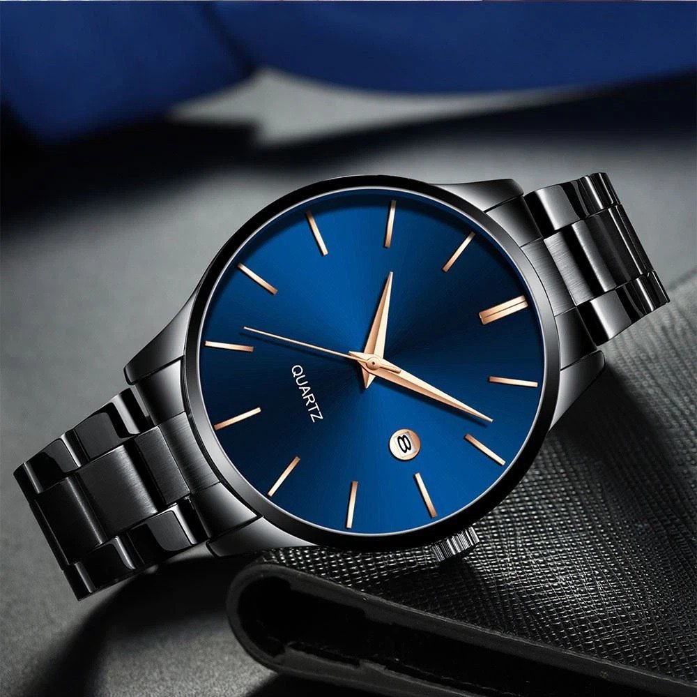 Full Stainless Steel Luxury Men Watch