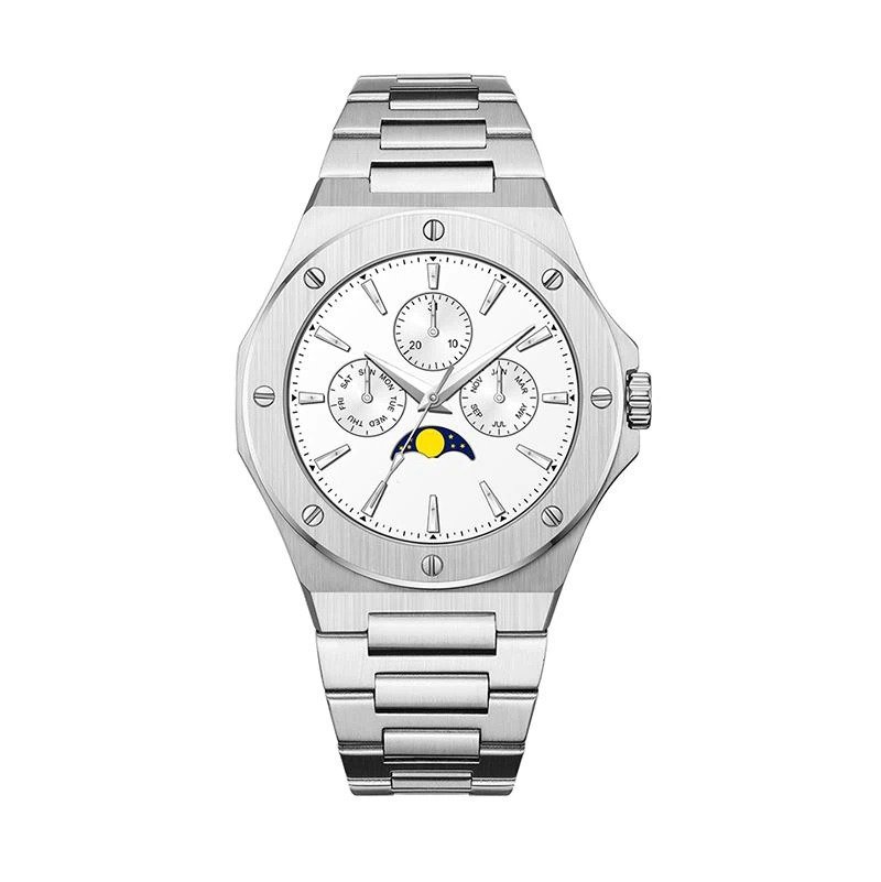 Luxury Chronograph Stainless Steel Men Watch