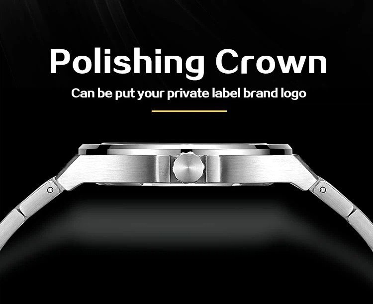 Luxury Chronograph Stainless Steel Men Watch