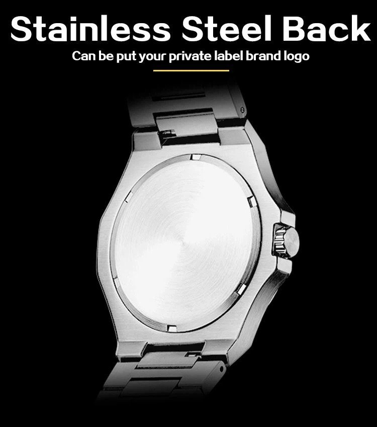 Luxury Chronograph Stainless Steel Men Watch