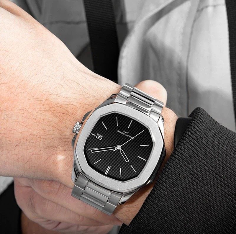 Fashion Customized Steel Square Men Watch