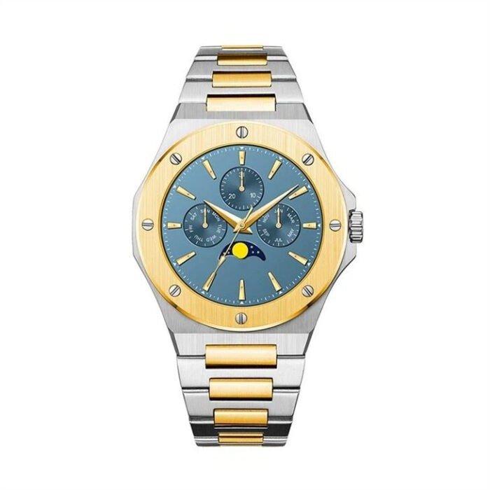 Luxury Chronograph Stainless Steel Men Watch