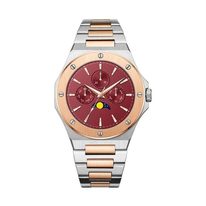 Luxury Chronograph Stainless Steel Men Watch