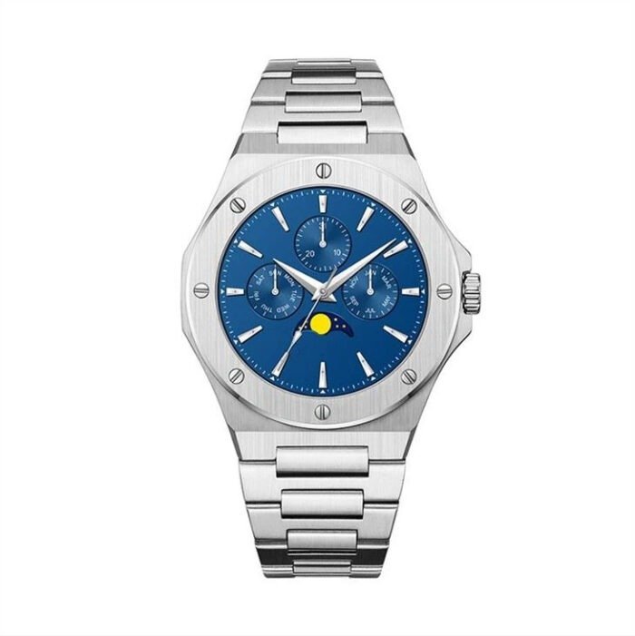 Luxury Chronograph Stainless Steel Men Watch