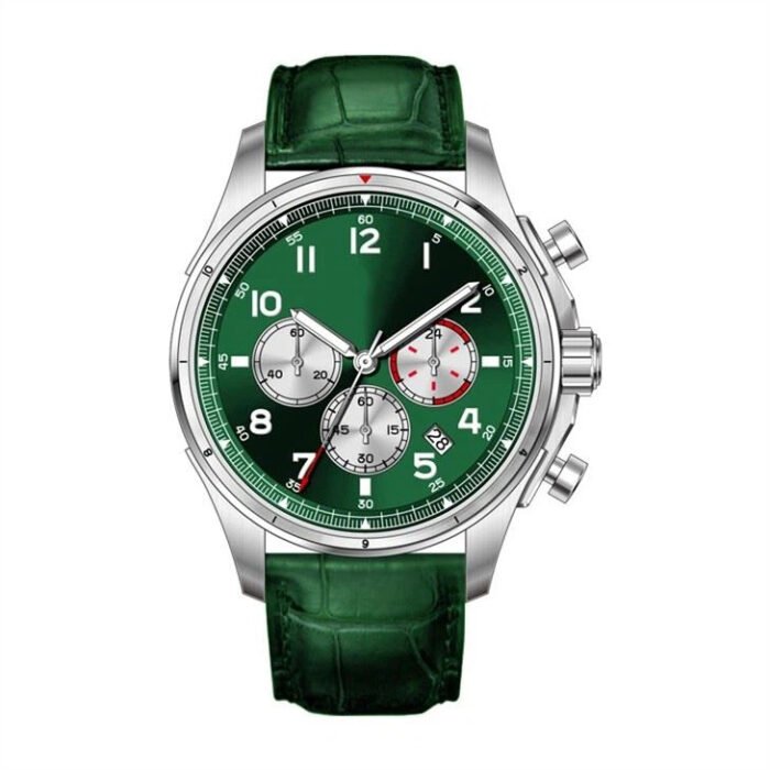 Men Chronograph Wrist Watch Luminous Hands