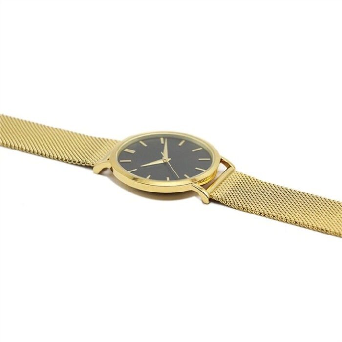 Minimalist Steel Quartz Watch Men Women