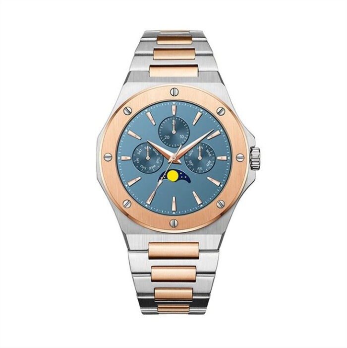 Luxury Chronograph Stainless Steel Men Watch