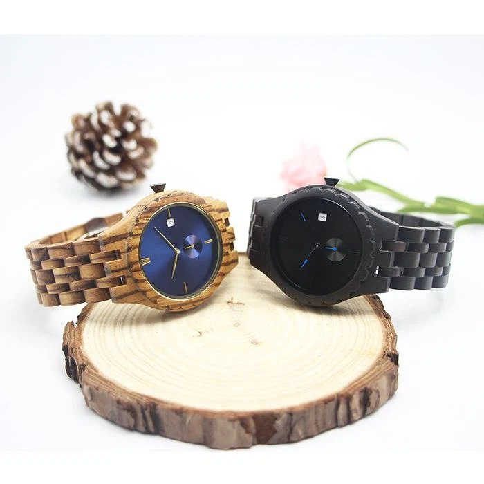 Personalized Wooden Watches * Sunray watch face * Special strap design * Metal index * Factory direct sale