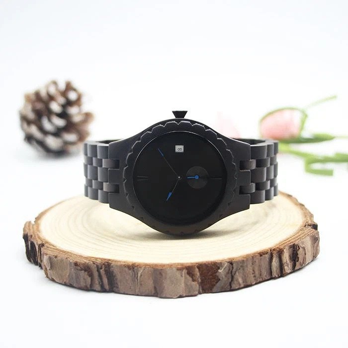 Personalized Wooden Watches * Sunray watch face * Special strap design * Metal index * Factory direct sale