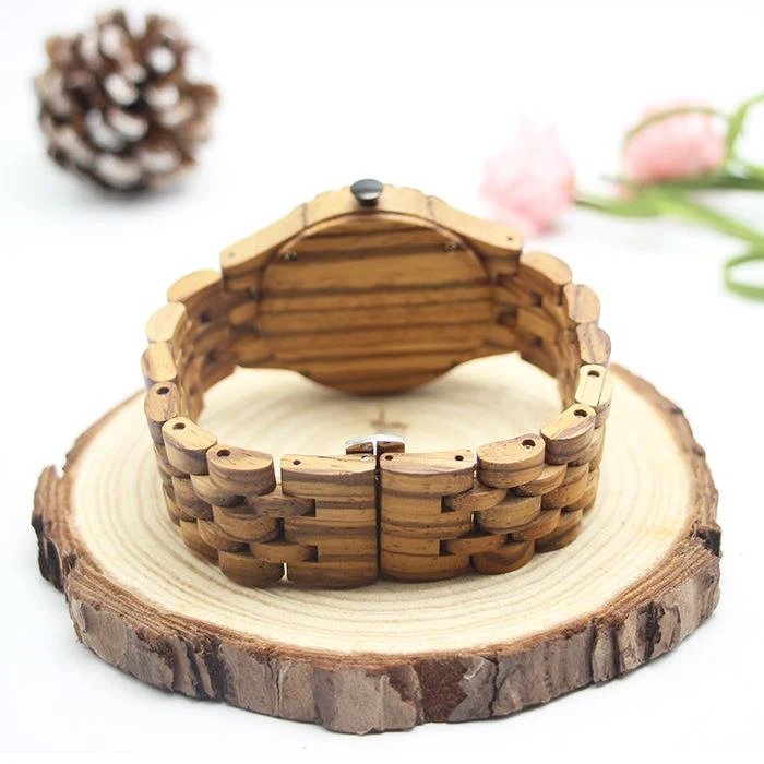 Personalized Wooden Watches * Sunray watch face * Special strap design * Metal index * Factory direct sale