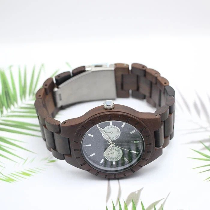 Wooden Watches For Sale * Classic men's timepiece * Starry sky diamond dial * Interchangeable wristband * Custom private own logo