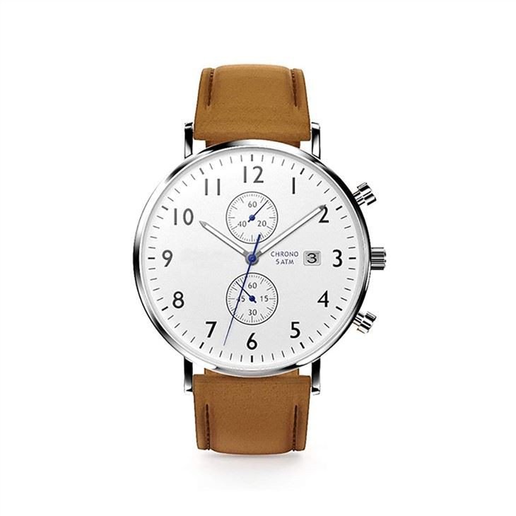 Classic Men Chronograph Watch OEM
* Case: stainless steel
* Strap: genuine leather
* Water resistance: 5ATM
* Movement: Japan chronograph movement
* Description: This is a Classic men chronograph watch OEM


Send Inquiry